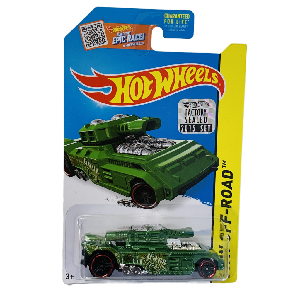 Hot Wheels 2015 Factory Set #87 Invader - Green