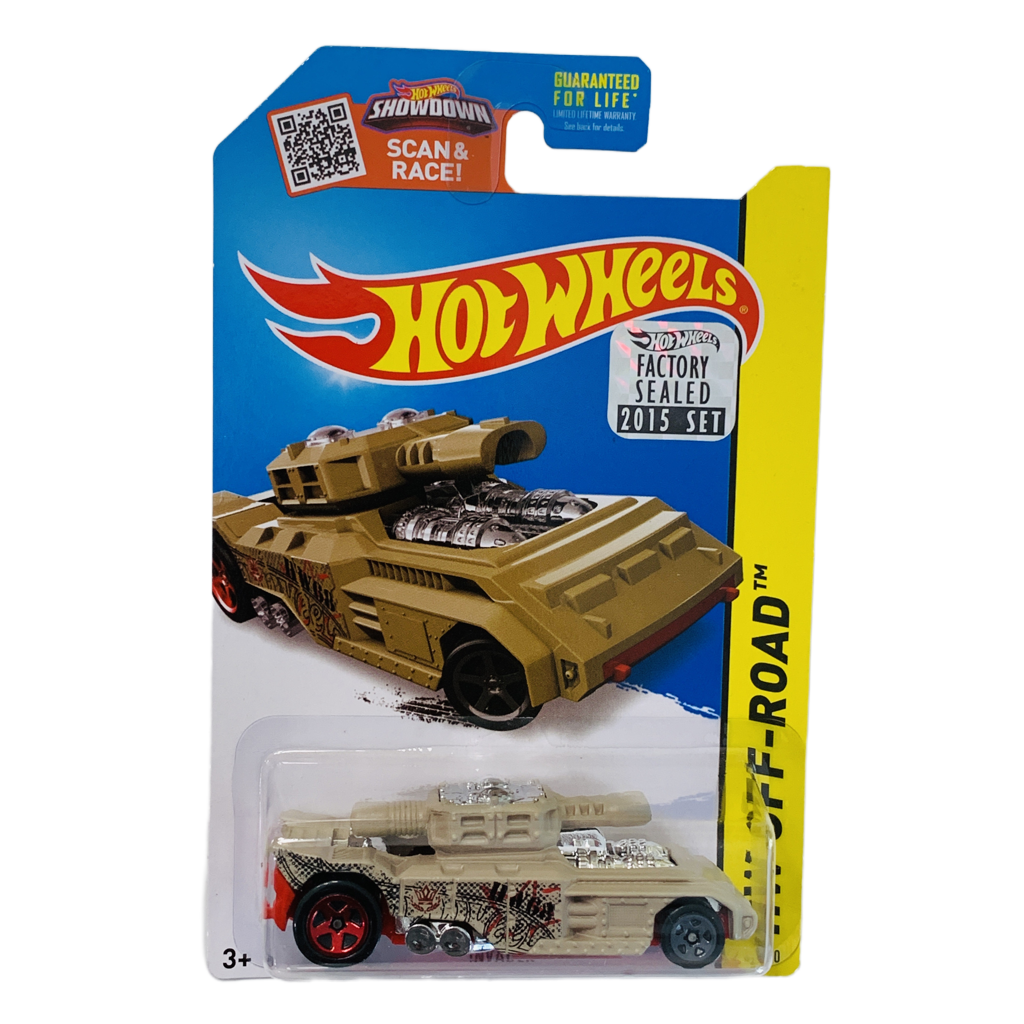 Hot Wheels 2015 Factory Set #87 Invader - Tan