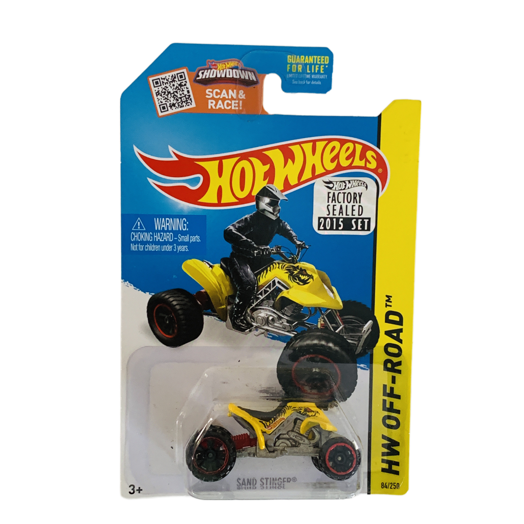 Hot Wheels 2015 Factory Set #84 Sand Stinger - Yellow