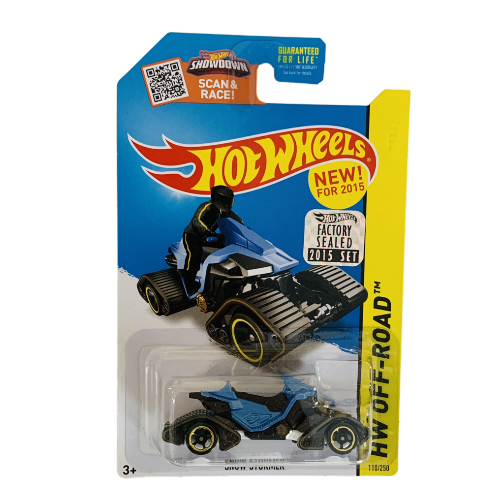 Hot Wheels 2015 Factory Set #110 Snow Stormer - Blue