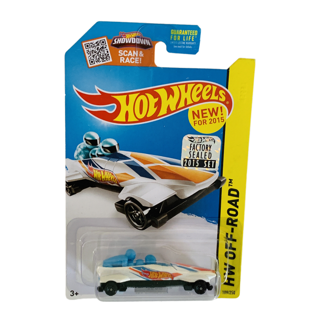 Hot Wheels 2015 Factory Set #109 Ice Shredder - White