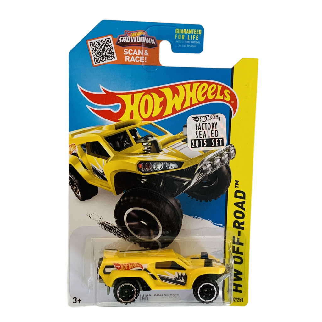 Hot Wheels 2015 Factory Set #102 Land Crusher - Yellow