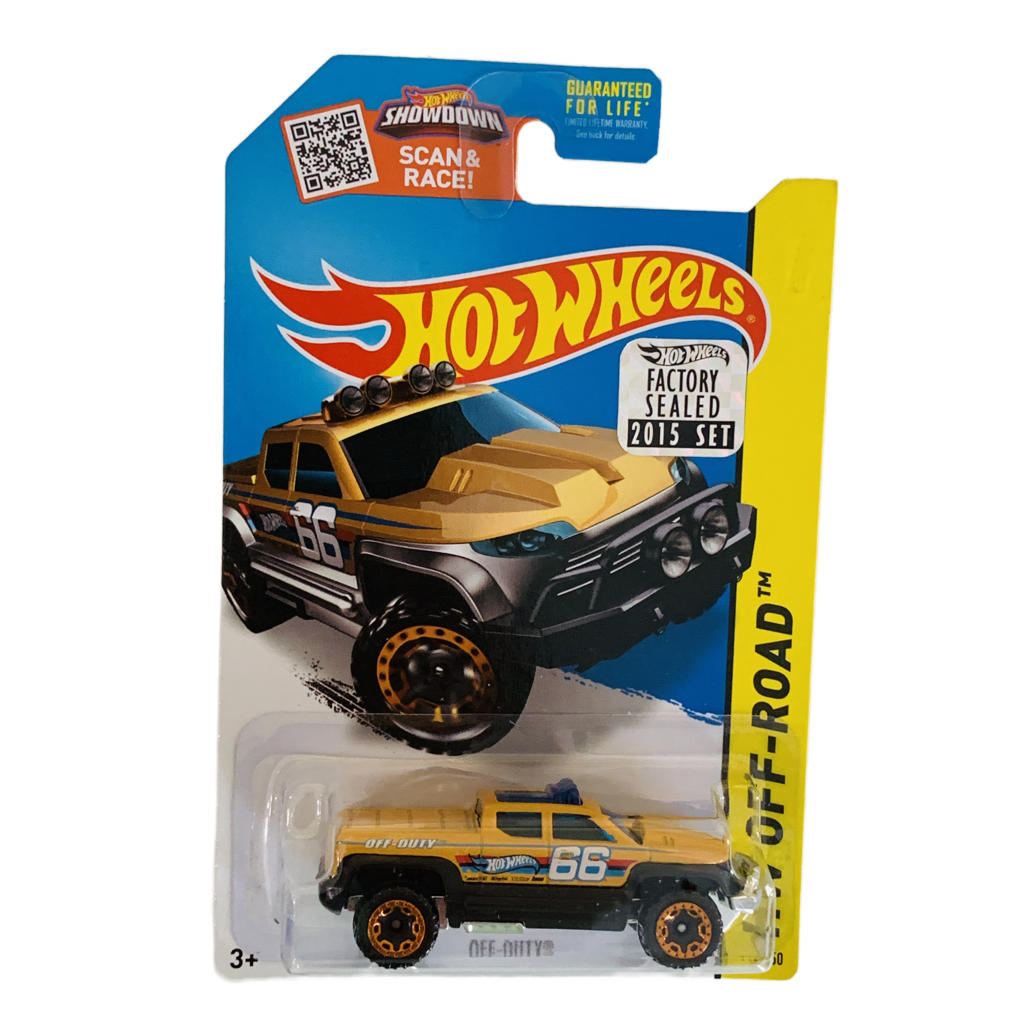 Hot Wheels 2015 Factory Set #116 Off-Duty - Yellow