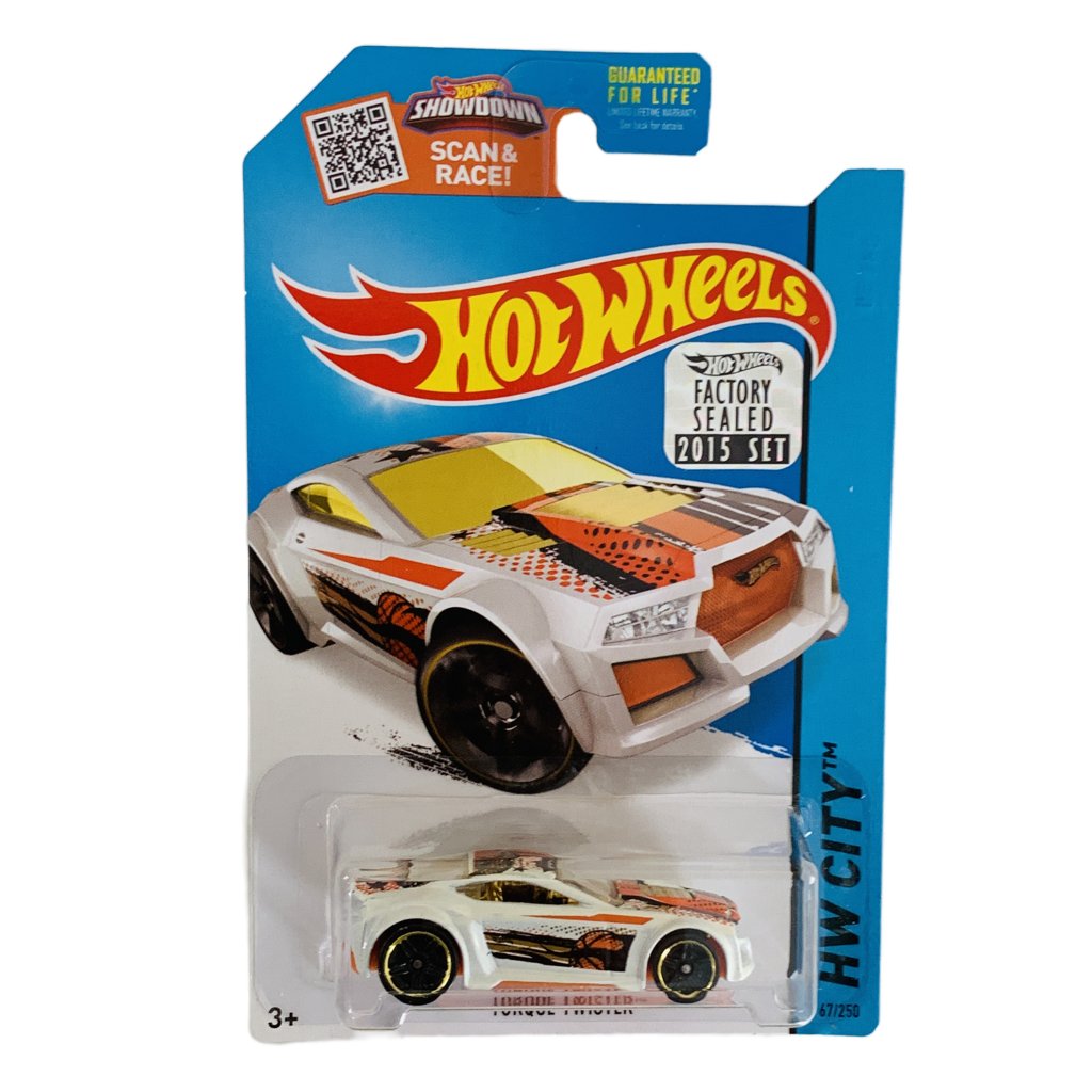 Hot Wheels 2015 Factory Set #67 Torque Twister - White