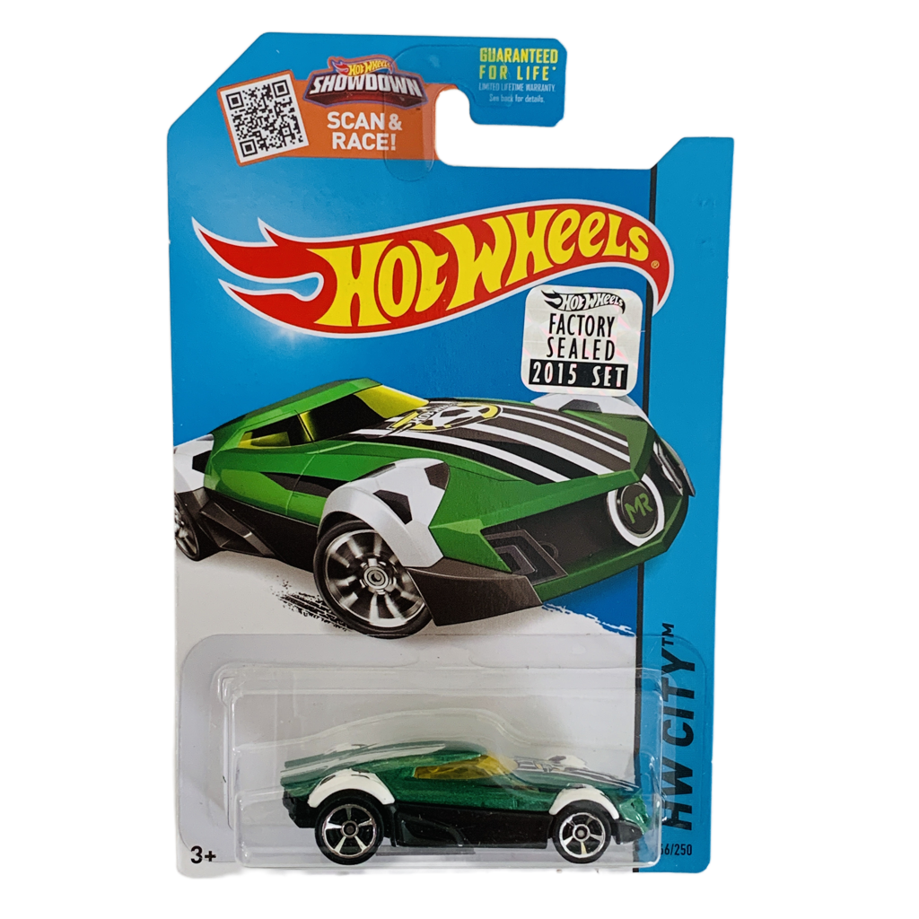 Hot Wheels 2015 Factory Set #66 MR11 - Green