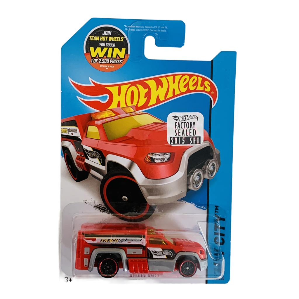 Hot Wheels 2015 Factory Set #46 Rescue Duty - Red