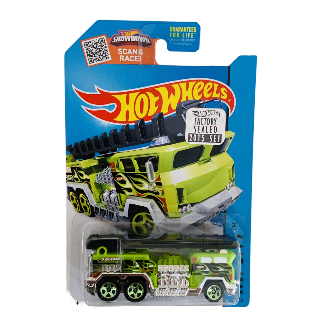 Hot Wheels 2015 Factory Set #51 5 Alarm - Green