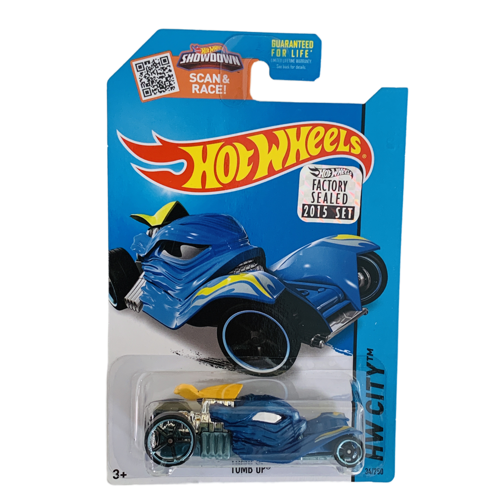 Hot Wheels 2015 Factory Set #34 Tomb Up - Blue