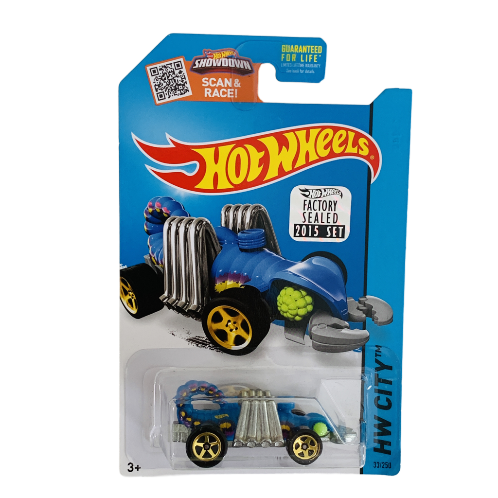 Hot Wheels 2015 Factory Set #33 Eevil Weevil - Blue