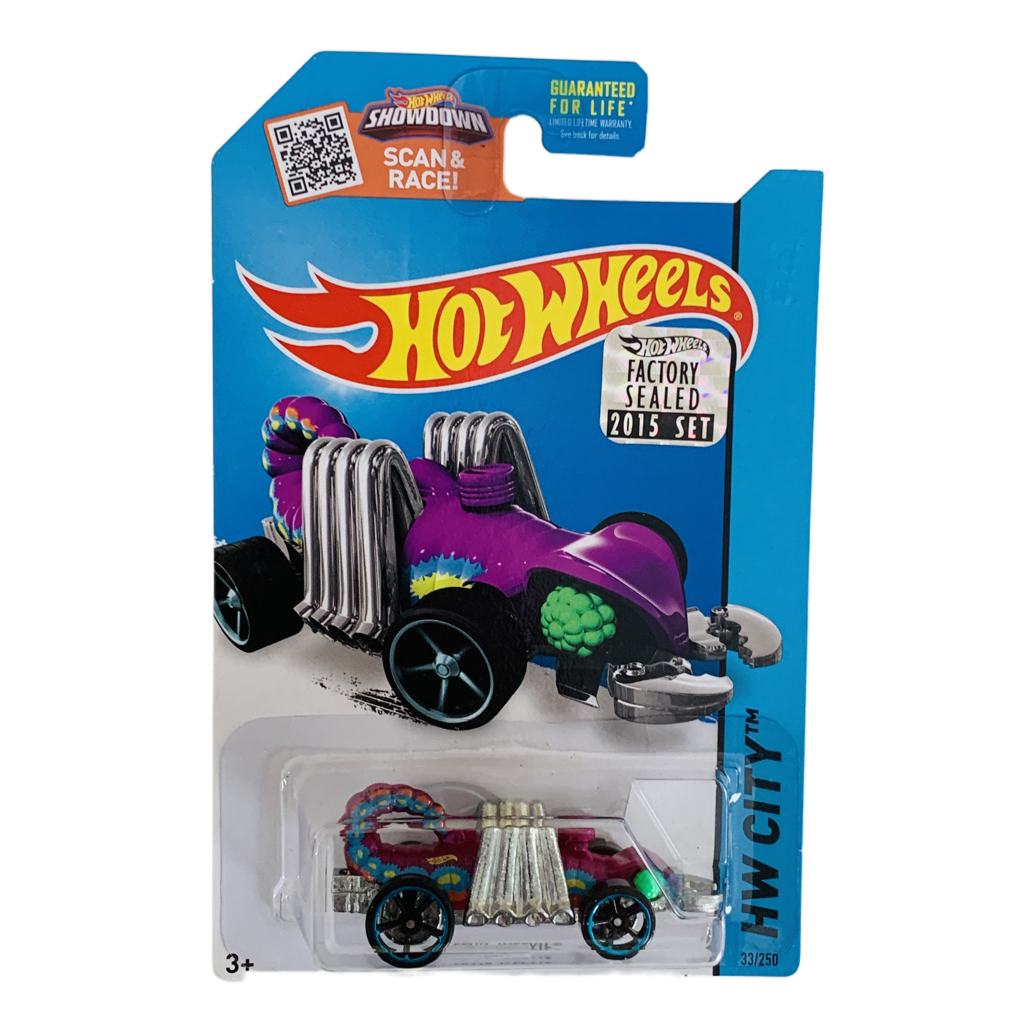 Hot Wheels 2015 Factory Set #33 Eevil Weevil - Magenta