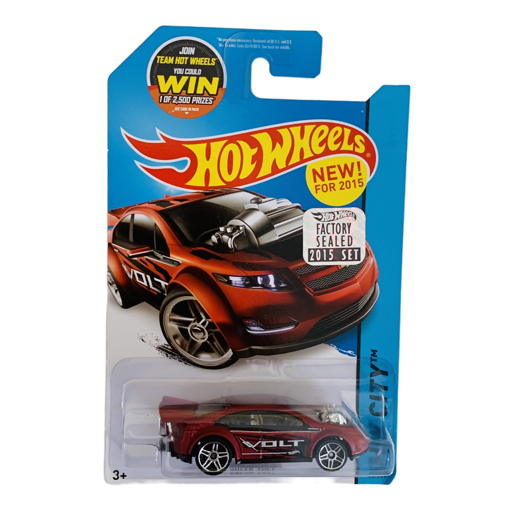 Hot Wheels 2015 Factory Set #22 Super Volt - Red