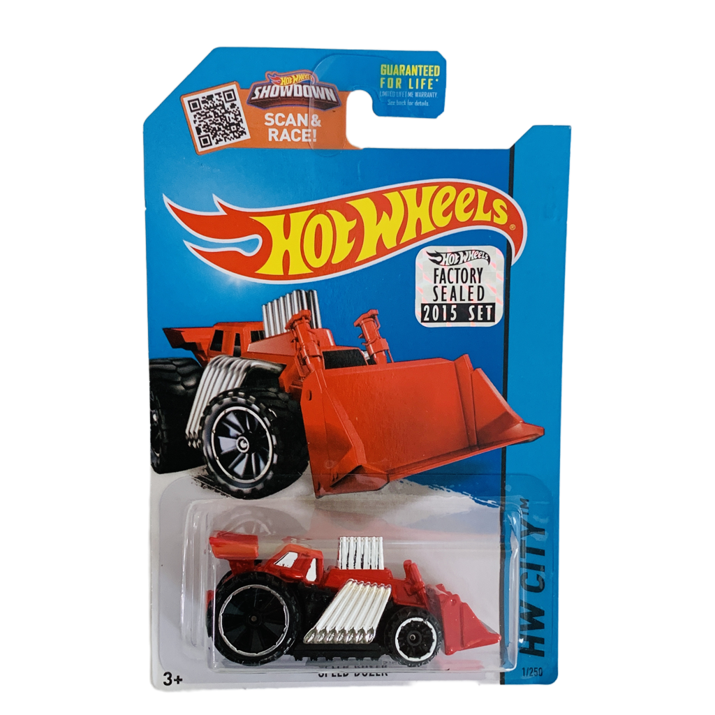 Hot Wheels 2015 Factory Set #1 Speed Dozer - Red