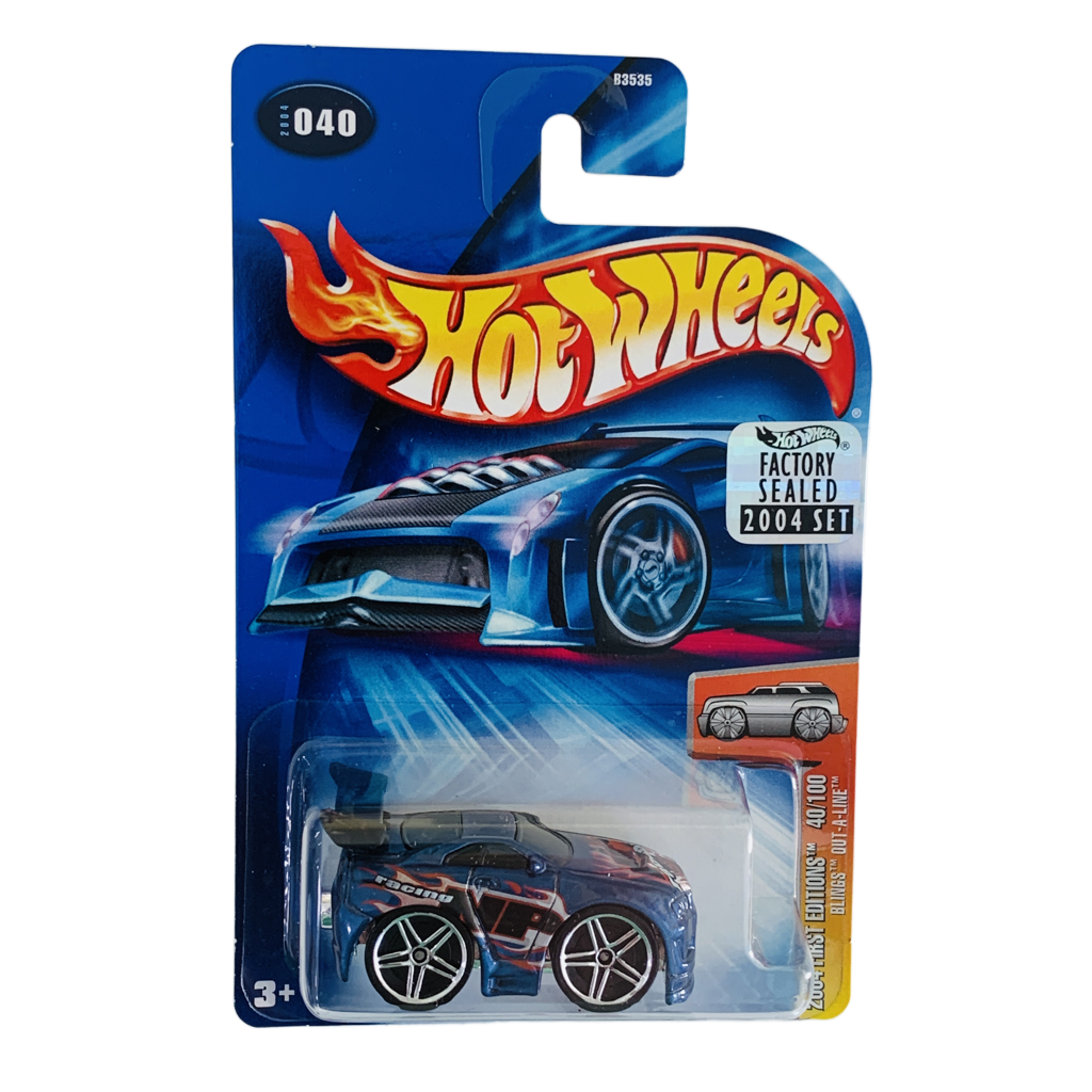 Hot Wheels 2004 Factory Set #040 Blings Out-A-Line