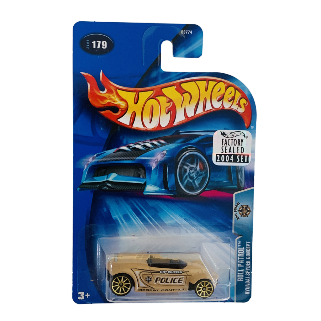 Hot Wheels 2004 Factory Set #179 Hyunday Spyder Concept