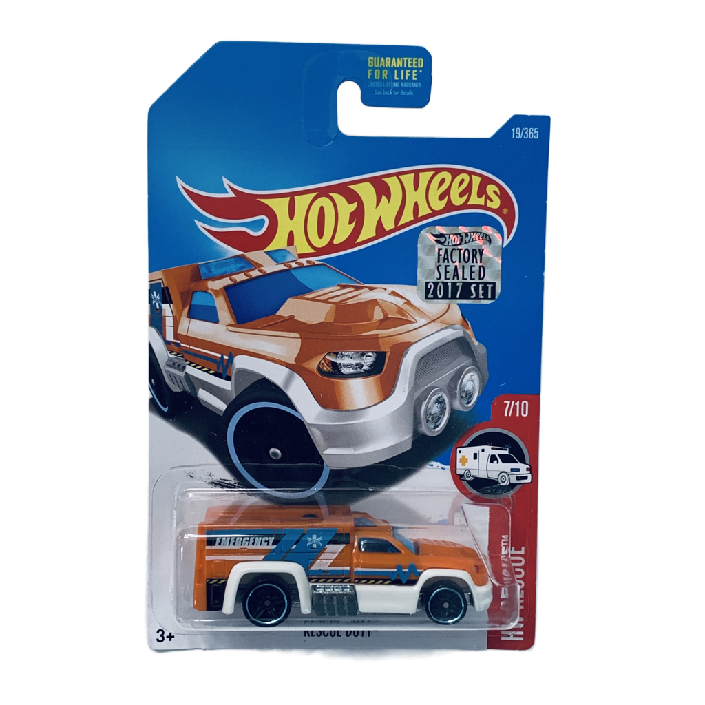 Hot Wheels 2017 Factory Set #19 Rescue Duty