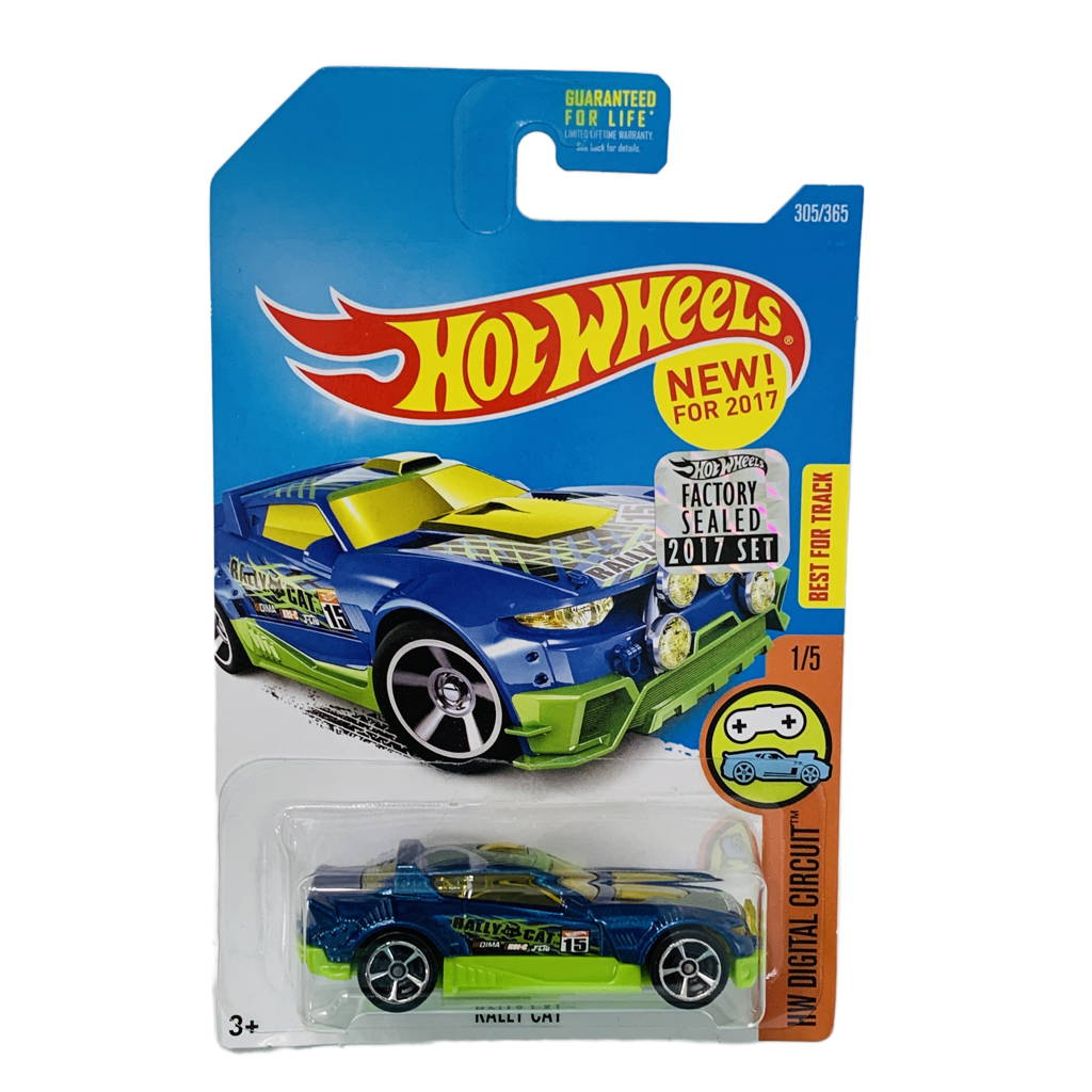 Hot Wheels 2017 Factory Set #305 Rally Cat - Blue