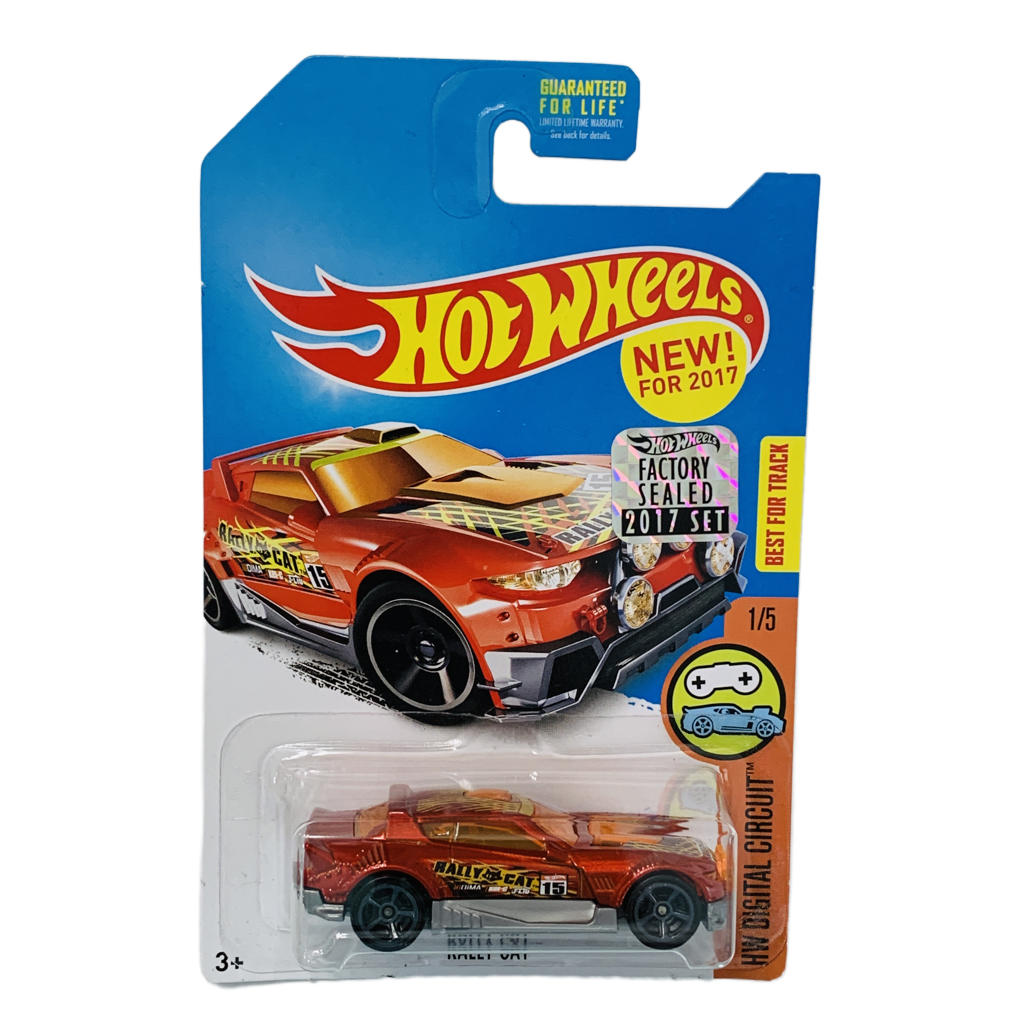 Hot Wheels 2017 Factory Set #305 Rally Cat  - Red