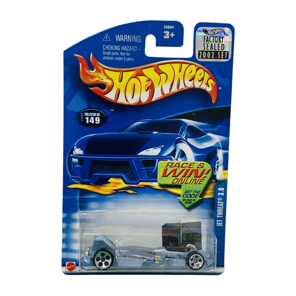 Hot Wheels 2002 Factory Set #149 Jet Threat 3.0