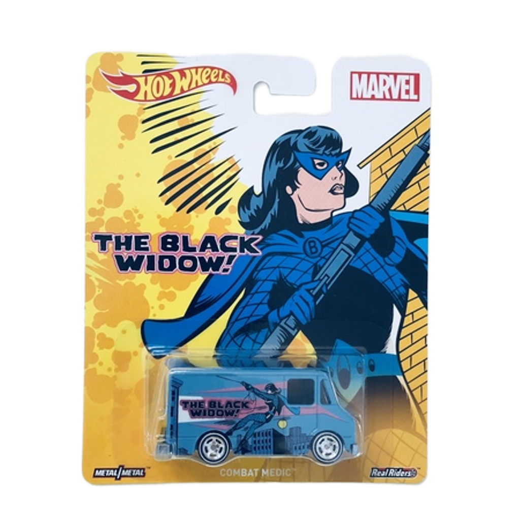 Hot Wheels Marvel The Black Widow Combat Medic