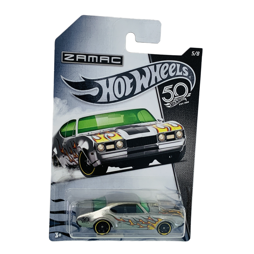 Hot Wheels 50th Anniversary ZAMAC '68 Olds 442