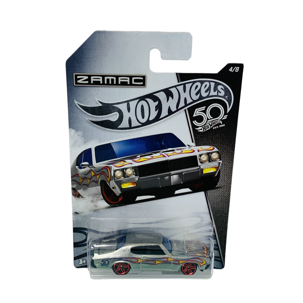 Hot Wheels 50th Anniversary ZAMAC '70 Buick GSX