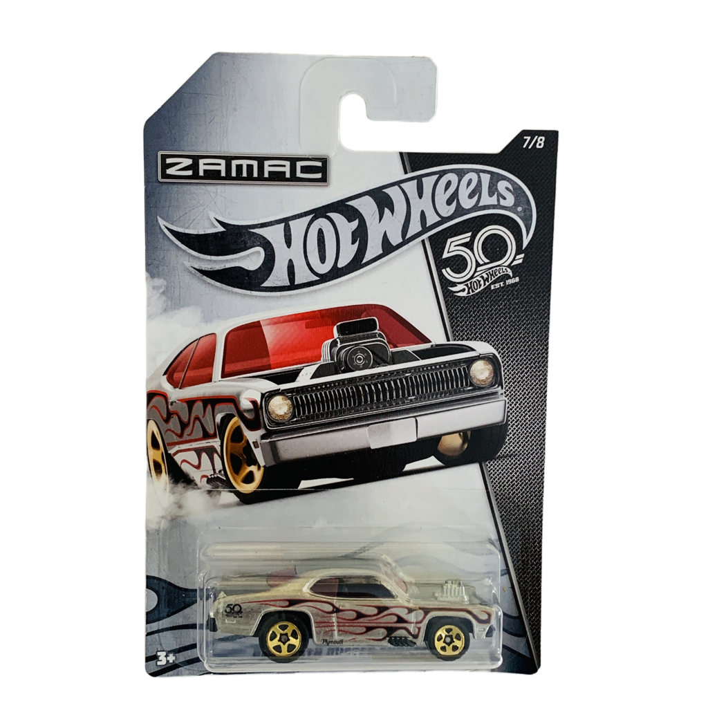 Hot Wheels 50th Anniversary ZAMAC Plymouth Duster Thruster