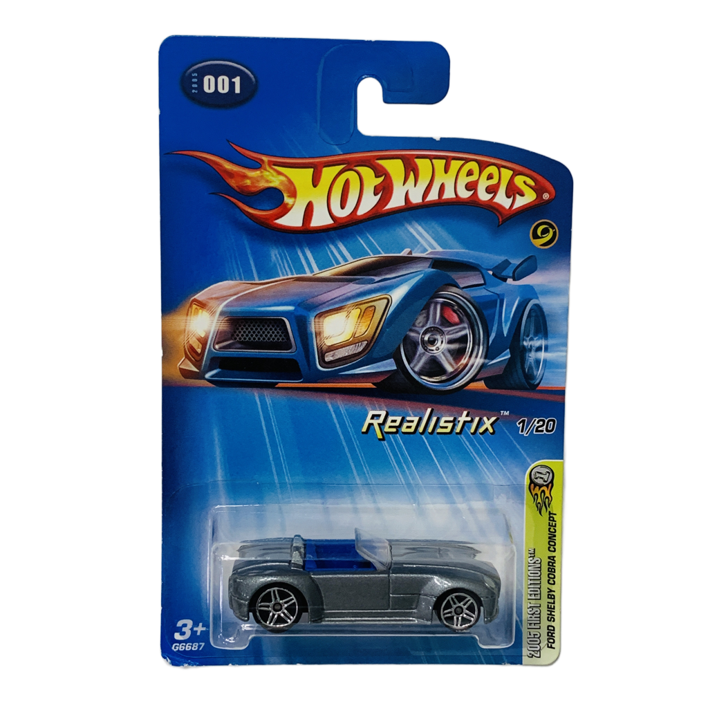 Hot Wheels #001 Ford Shelby Cobra Concept