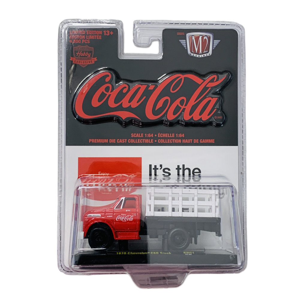 M2 Machines Coca-Cola 1970 Chevrolet C60 Truck - Limited Edition Hobby Only - Only 4,800