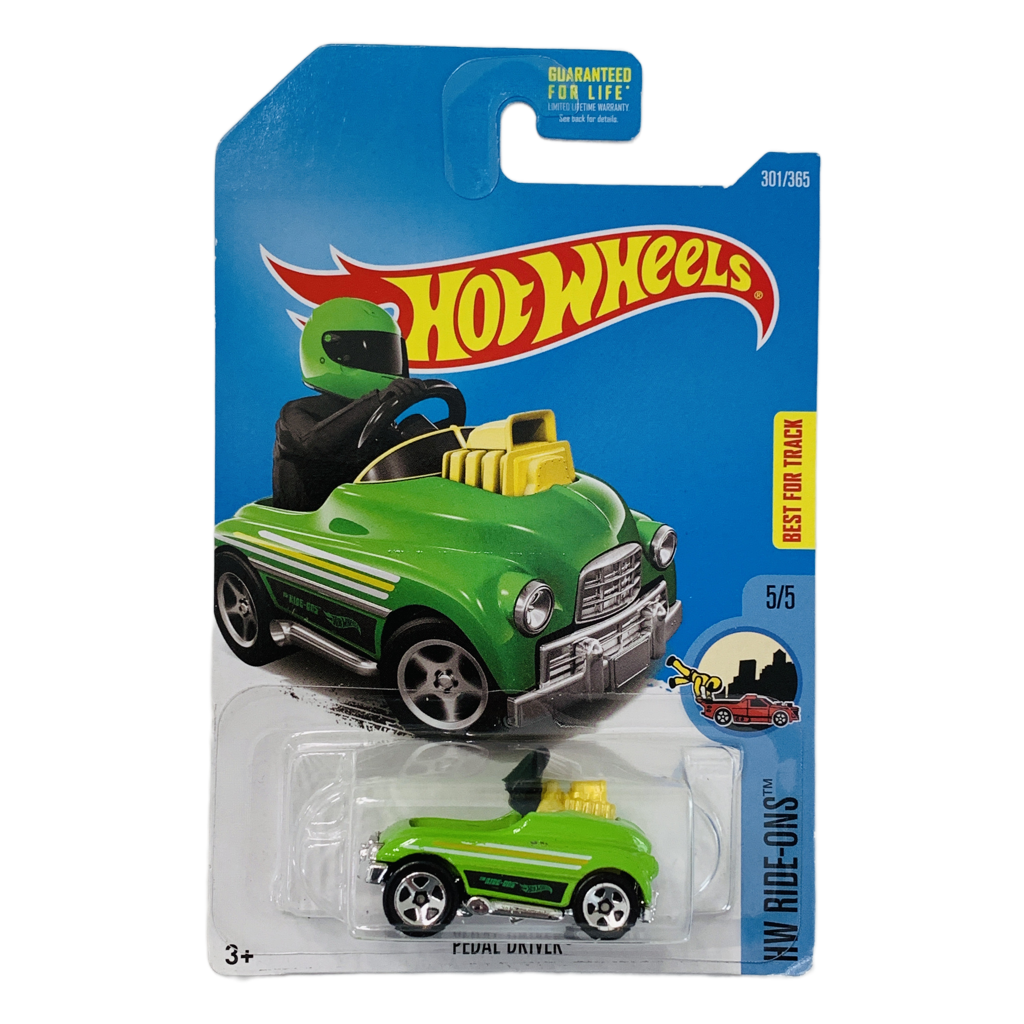 Hot Wheels #301 Pedal Driver - Green