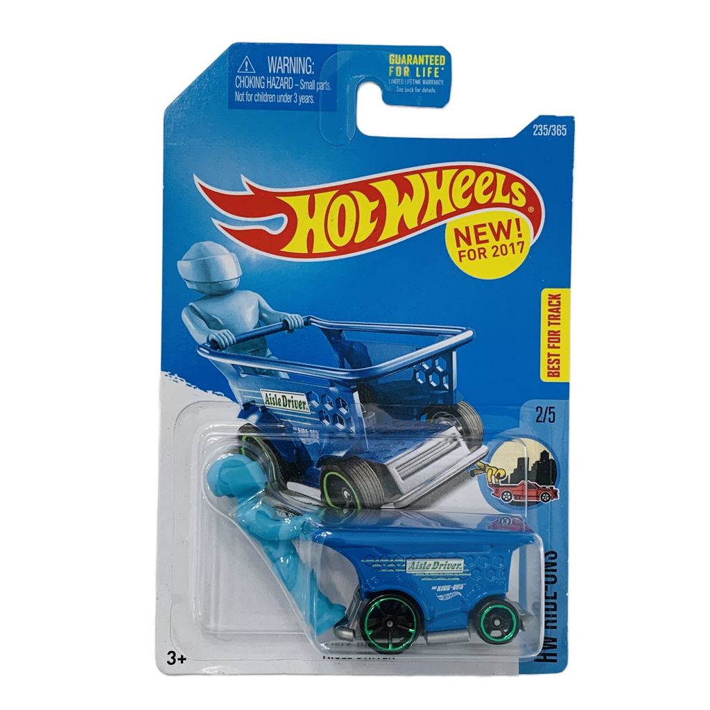 Hot Wheels #235 Aisle Driver - Blue