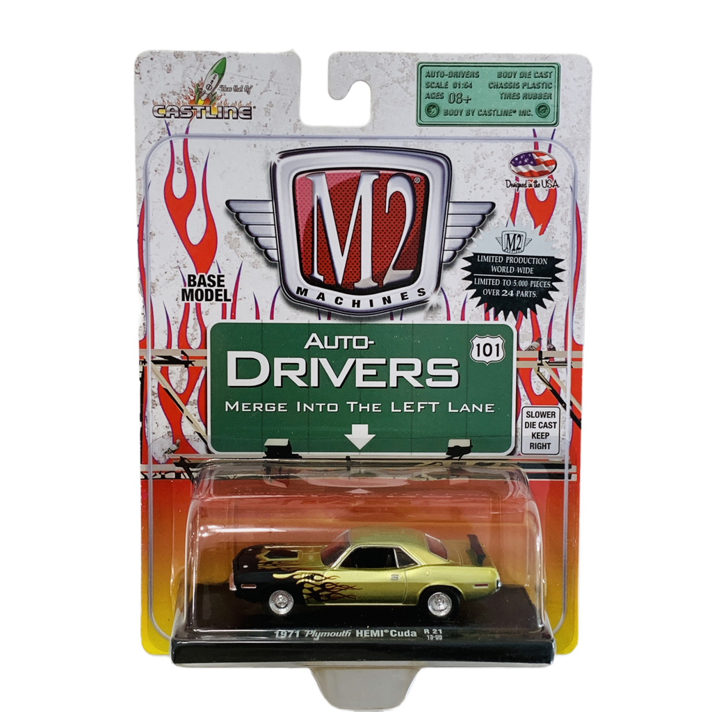 M2 Machines Auto-Drivers 1971 Plymouth HEMI Cuda R21