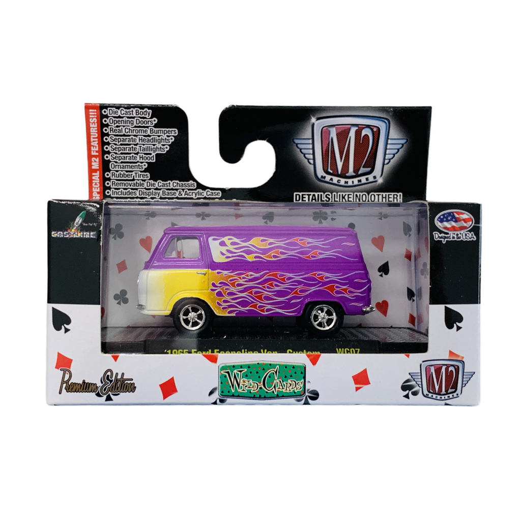 M2 Machines Wild-Cards 1965 Ford Econoline Van - Custom WC07