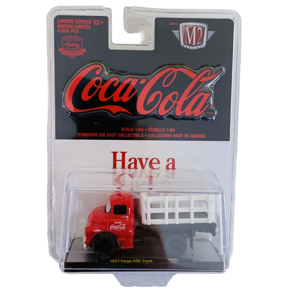 M2 Machines Coca-Cola 1957 Fargo COE Truck - Hobby Shop Release