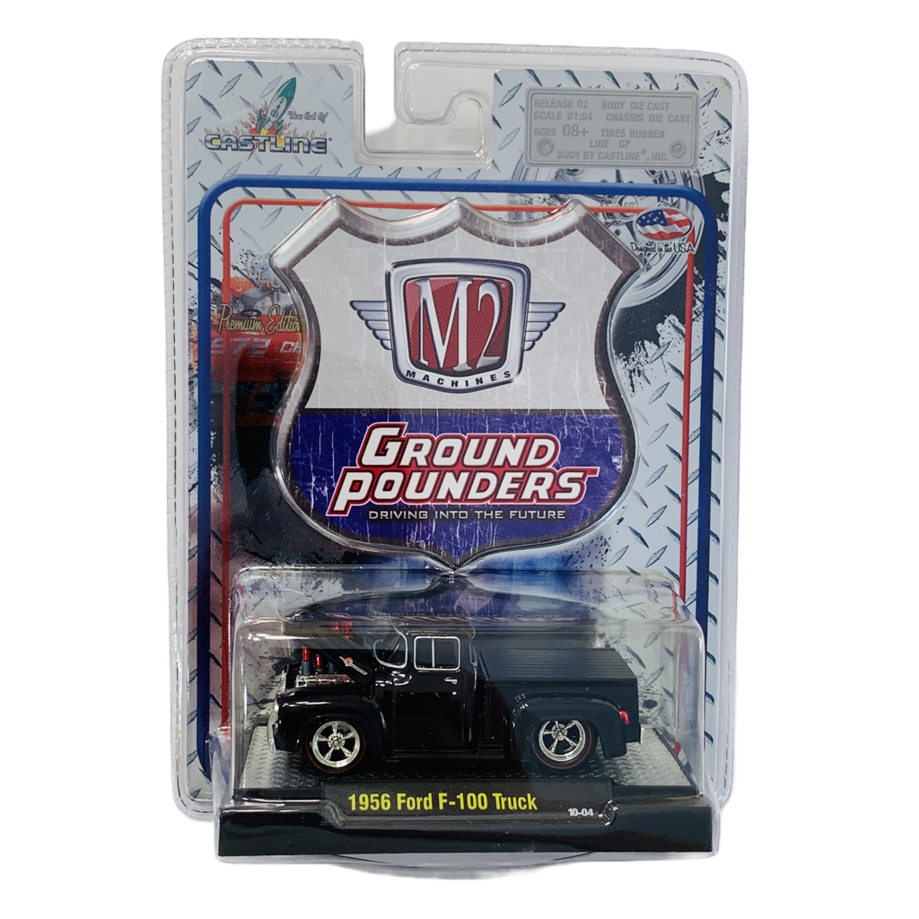 M2 Machines Ground Pounders 1956 Ford F-100 Truck R02