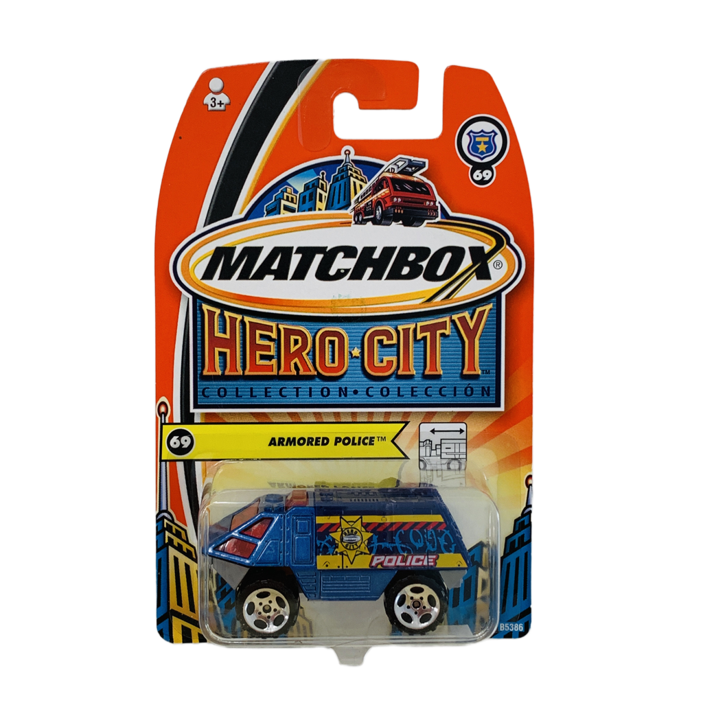 Matchbox Hero City #69 Armored Police