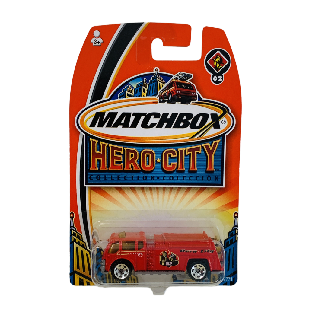 Matchbox Hero City #62 Water Pumper