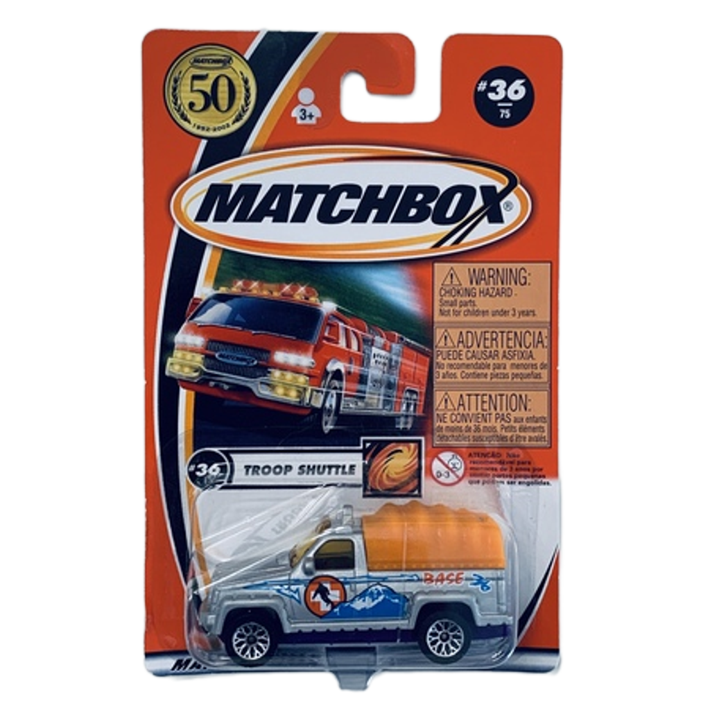 Matchbox #36 Troop Shuttle