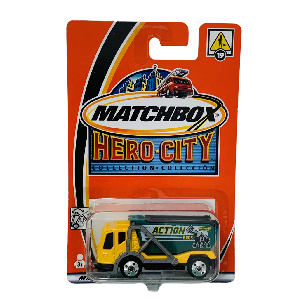 Matchbox #19 Hero City Trash Truck