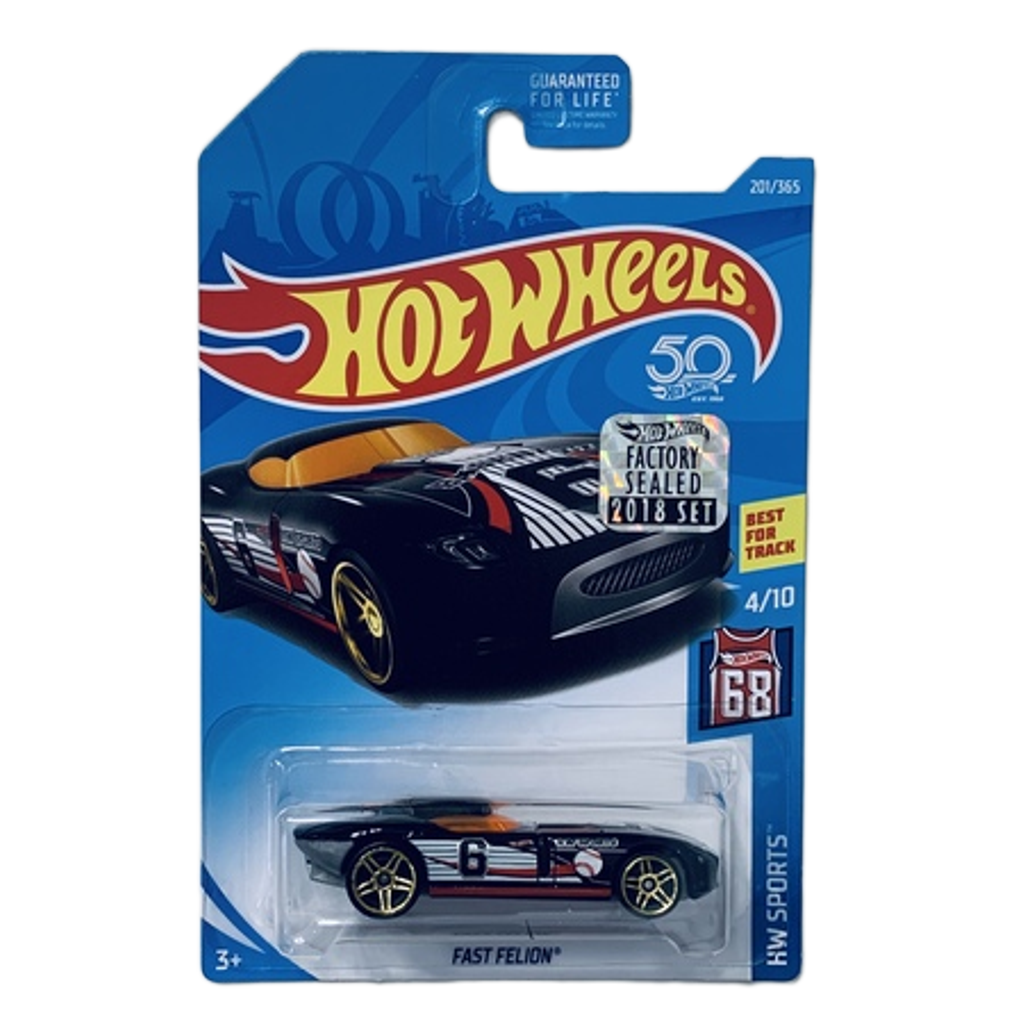 Hot Wheels 2018 Factory Set #201 Fast Felion