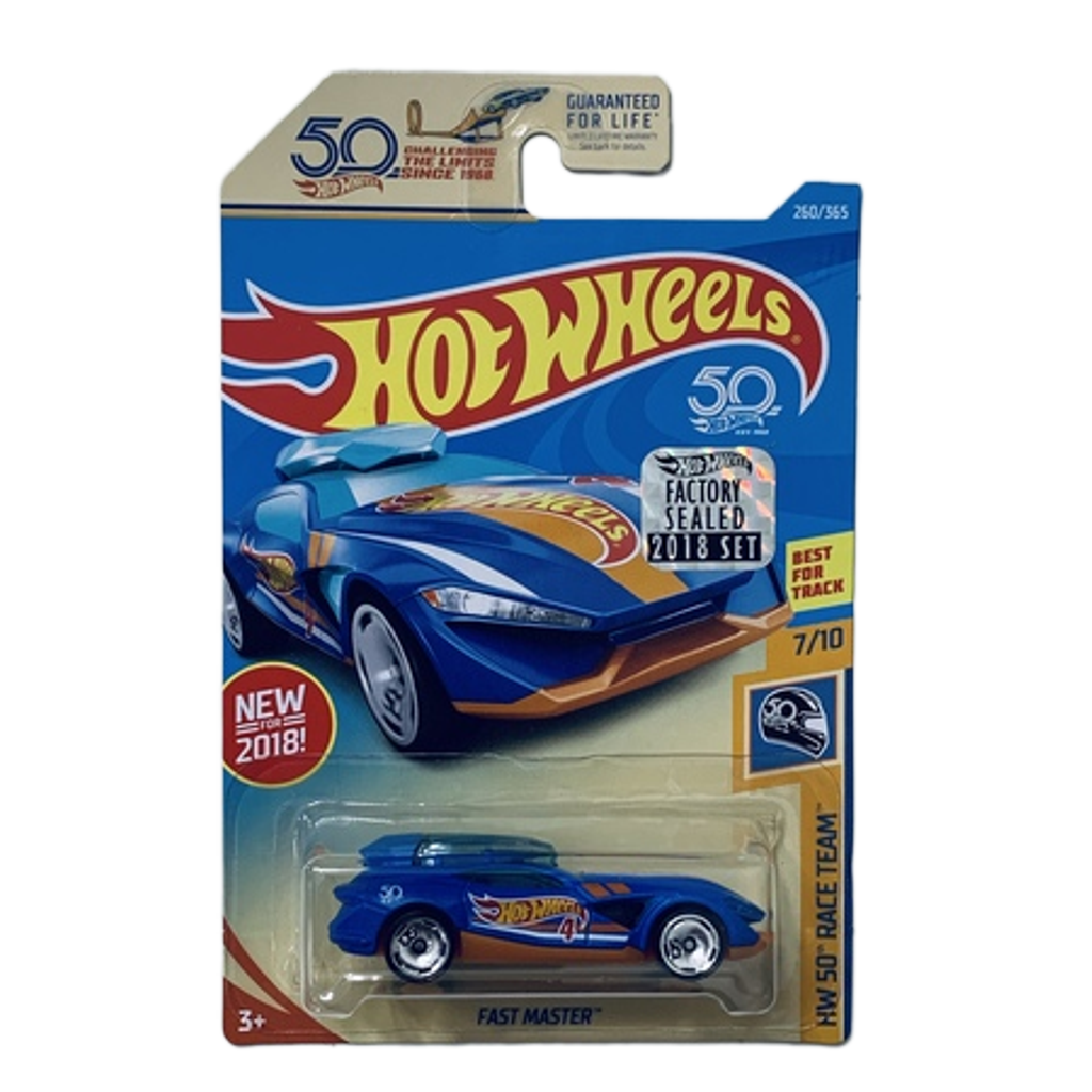 Hot Wheels 2018 Factory Set #260 Fast Master