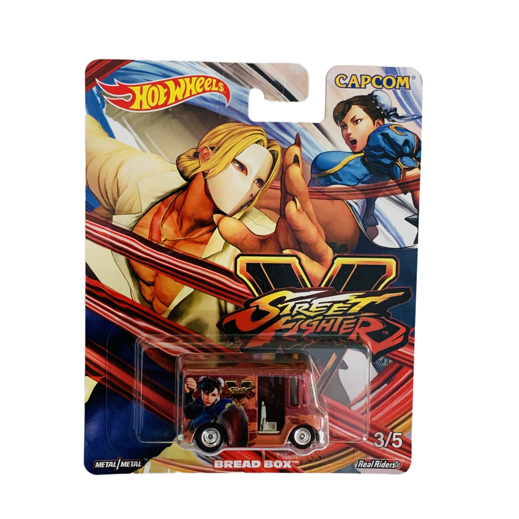 Hot Wheels Capcom Street Fighters Bread Box