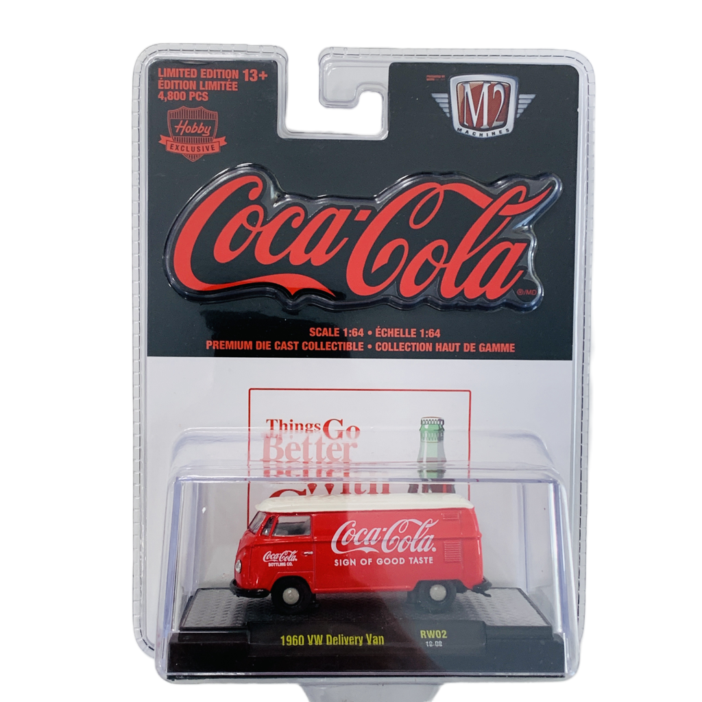 M2 Machines Coca-Cola 1960 VW Delivery Van RW02 - Hobby Exclusive