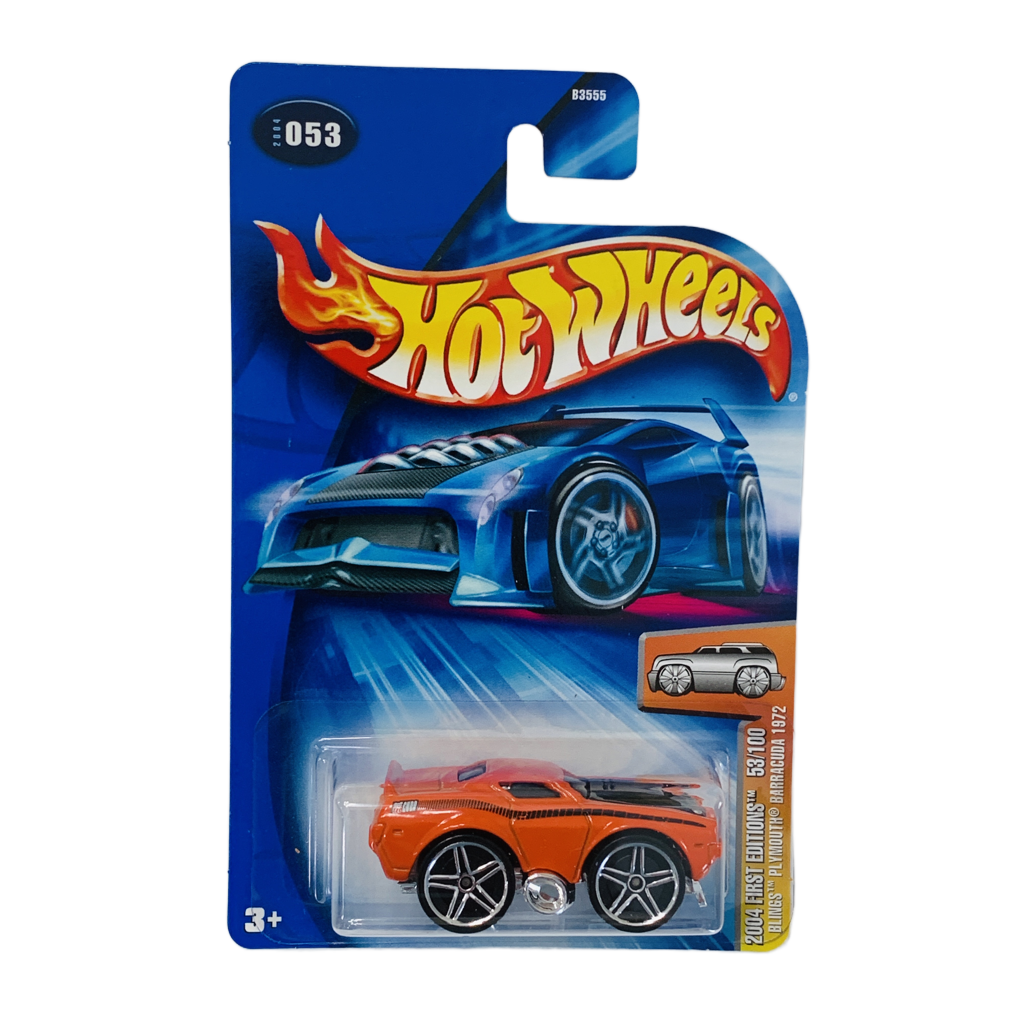 Hot Wheels #053 Blings 1972 Plymouth Barracuda