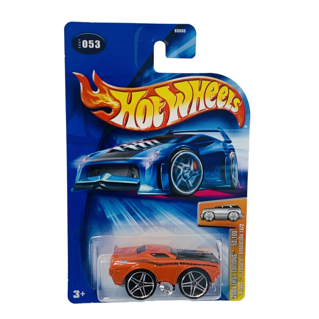 Hot Wheels #053 Blings 1972 Plymouth Barracuda