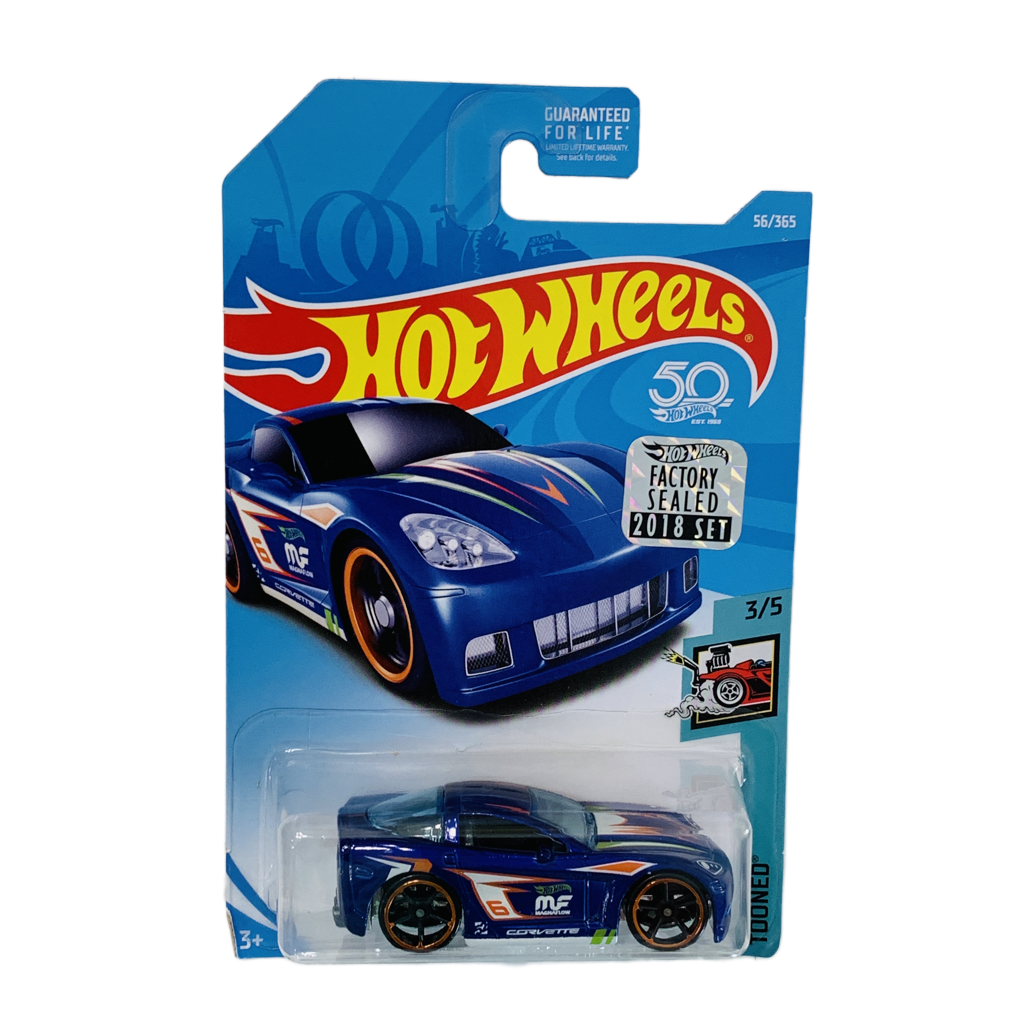 Hot Wheels 2018 Factory Set #56 C6 Corvette