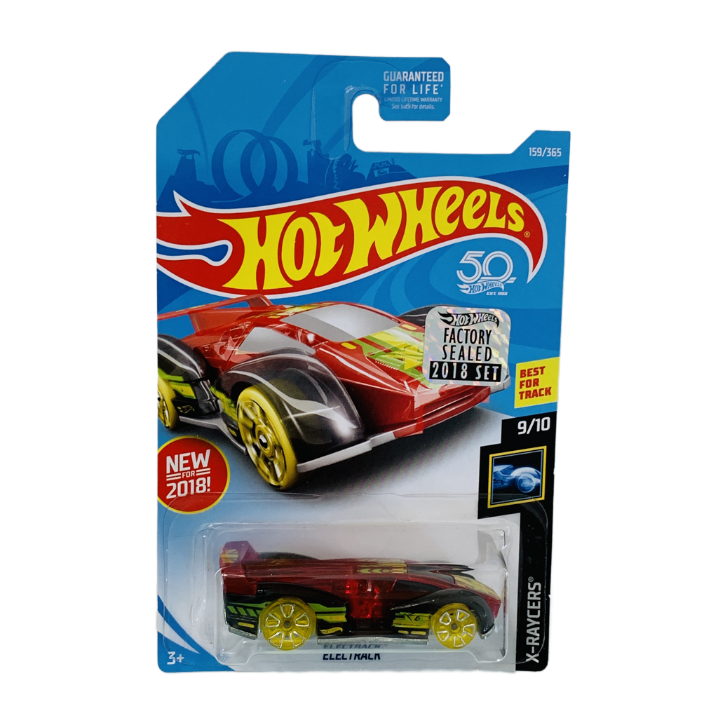 Hot Wheels 2018 Factory Set #159 Electrack - Red