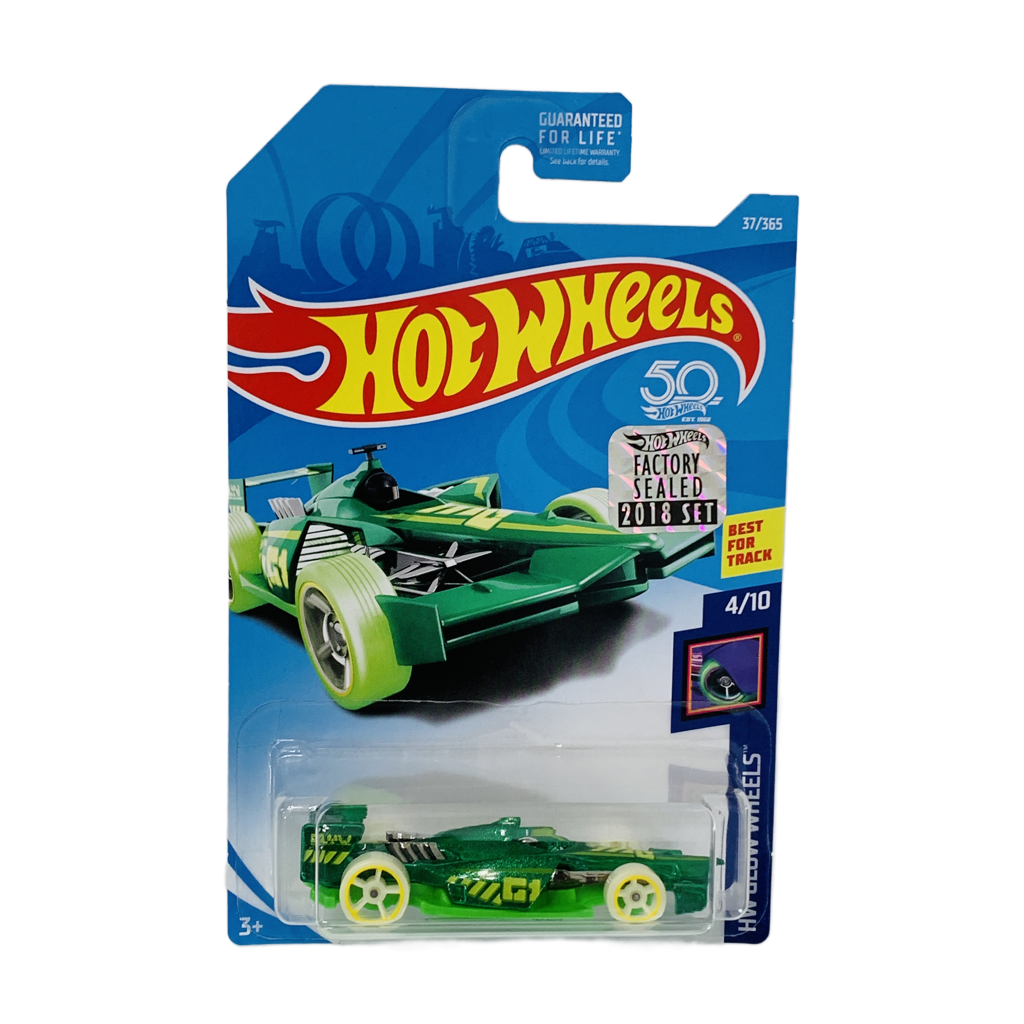 Hot Wheels 2018 Factory Set #37 Winning Formula - Green