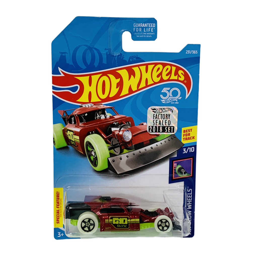 Hot Wheels 2018 Factory Set #231 Aristo Rat - Red