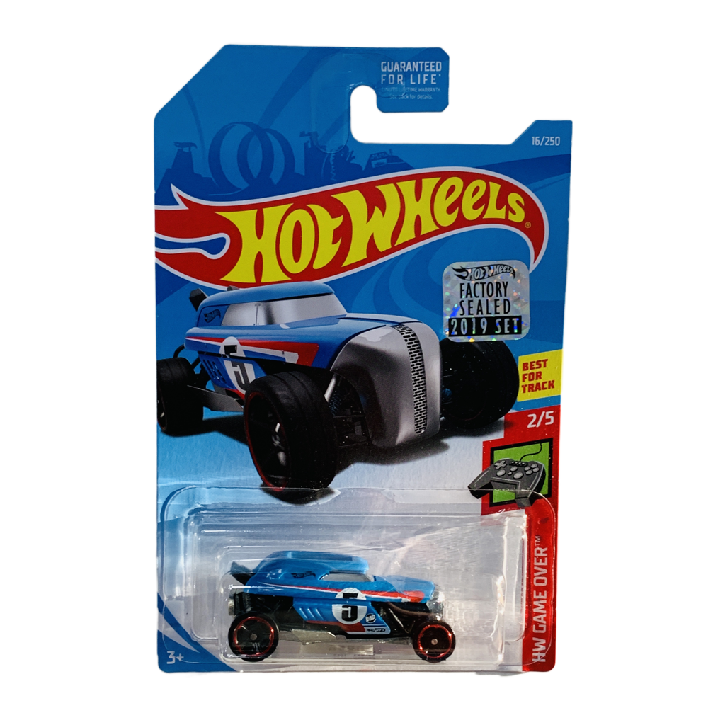 Hot Wheels 2019 Factory Set #16 Rip Rod - Blue