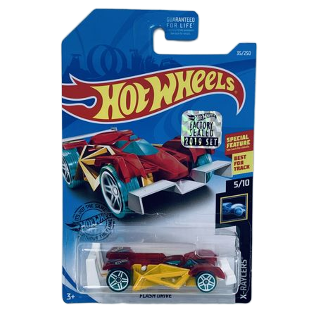 Hot Wheels 2019 Factory Set #35 Flash Drive - Red